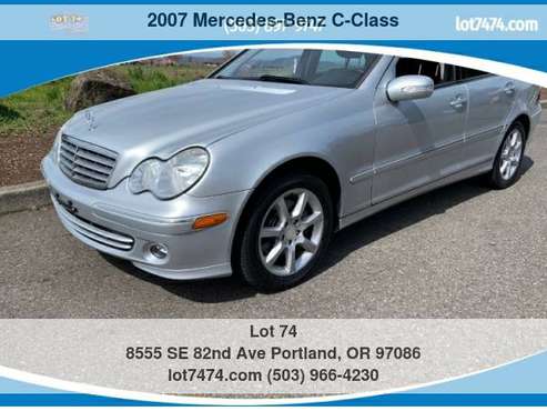 2007 Mercedes-Benz C-Class 4dr Sdn 3 5L Sport RWD for sale in Portland, OR
