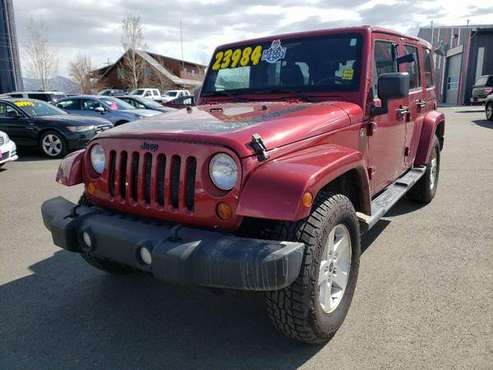 2012 Jeep Wrangler Unlimited CarFax-1 Owner Clean 4X4 - cars & for sale in Bozeman, MT