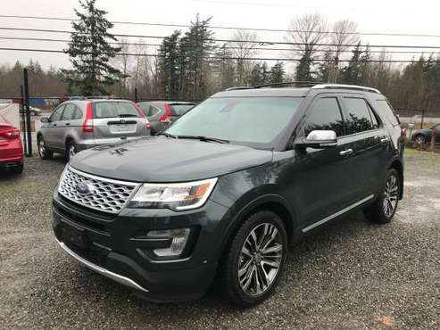 2016 FORD EXPLORER PLATINUM SUV 4WD **THIRD ROW SEAT**MASSAGE... for sale in Bellingham, WA