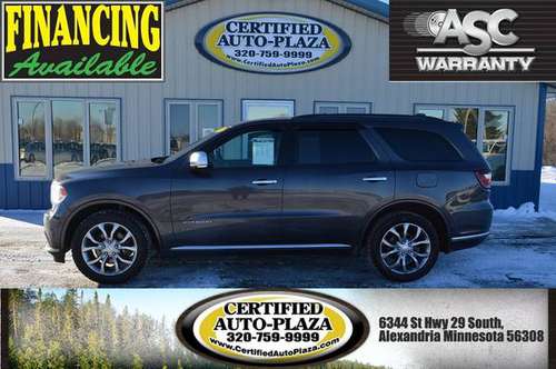 2017 Dodge Durango Citadel Anodized Platinum - - by for sale in Alexandria, MN