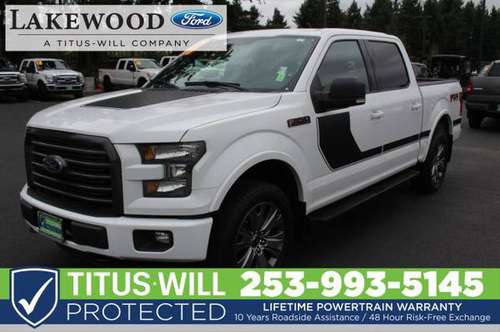 ✅✅ 2017 Ford F-150 Crew Cab Pickup for sale in Lakewood, WA