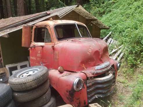 1953 GMC Cabover cab - cars & trucks - by owner - vehicle automotive... for sale in Boulder Creek, CA