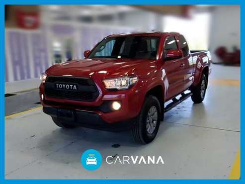 2017 Toyota Tacoma Access Cab SR5 Pickup 4D 6 ft pickup Red for sale in Athens, OH