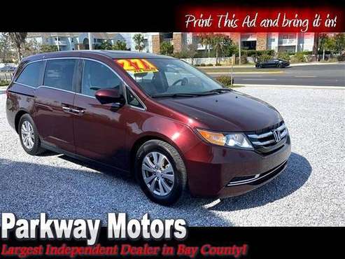 2014 Honda Odyssey EX-L - cars & trucks - by dealer - vehicle... for sale in Panama City, FL