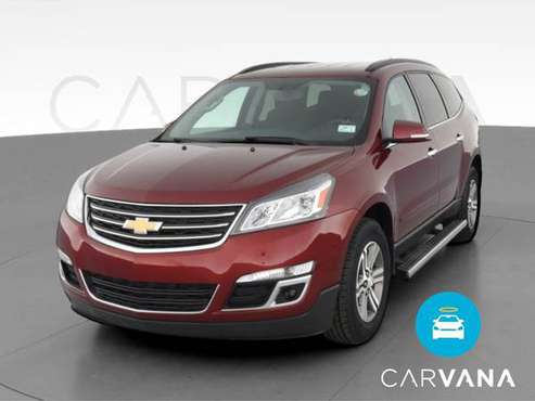 2017 Chevy Chevrolet Traverse LT Sport Utility 4D suv Red - FINANCE... for sale in NEWARK, NY