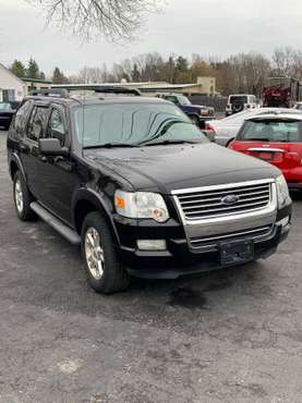 2010 Ford Explorer Black on Black 3 Rows Leather - cars & trucks -... for sale in Clarence, NY
