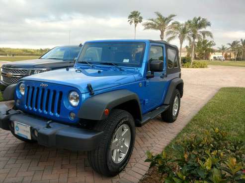 3500 mile 2015 Jeep Wrangler - cars & trucks - by owner - vehicle... for sale in Senecaville, OH