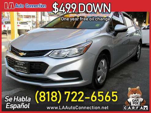 2018 Chevrolet Cruze LS FOR ONLY 236/mo! - - by for sale in Van Nuys, CA