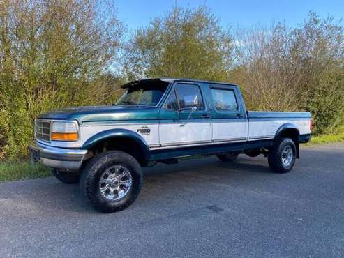 1996 Ford F-350 F350 F 350 XLT 4dr 4WD Crew Cab LB - cars & trucks -... for sale in Olympia, WA
