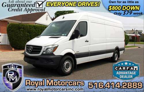 2016 MERCEDES SPRINTER 2500 170 WB CARGO DIESEL VAN WE FINANCE ALL !!! for sale in Uniondale, NY