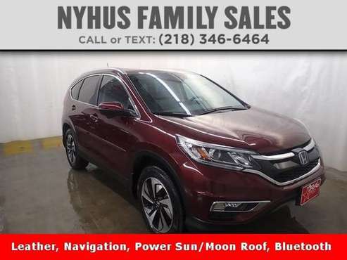 2016 Honda CR-V Touring - - by dealer - vehicle for sale in Perham, ND
