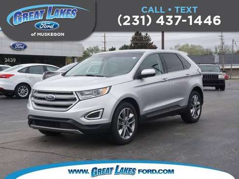 2018 Ford Edge Titanium - - by dealer for sale in Muskegon, MI