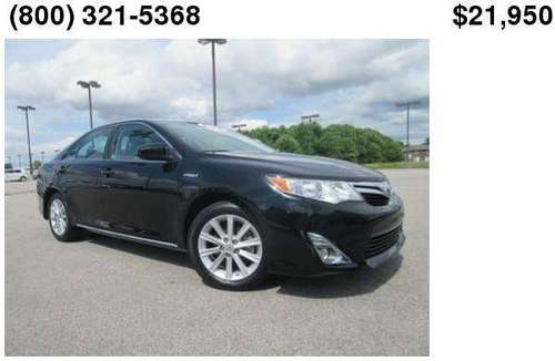 2013 Toyota Camry Hybrid XLE - cars & trucks - by dealer - vehicle... for sale in Evansville, IN