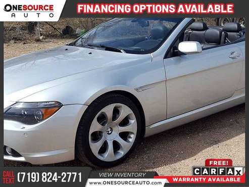 2006 BMW 6 Series 650i 650 i 650-i FOR ONLY 209/mo! for sale in Colorado Springs, CO