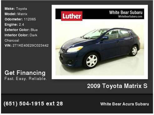 2009 Toyota Matrix S for sale in White Bear Lake, MN