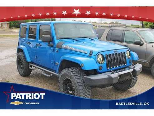 2014 Jeep Wrangler Unlimited Sahara - SUV - - by for sale in Bartlesville, KS