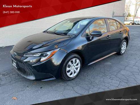 2020 TOYOTA COROLLA LE 26K 1OWNER GAS SAVER GOOD TIRES 026483 - cars... for sale in Skokie, IL
