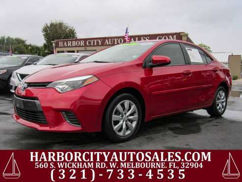 ~ ~ ~ 2015 TOYOTA COROLLA! 1 OWNER! CLEAN CARFAX! 12K MILES! LIKE... for sale in WEST MELBOURNE, FL