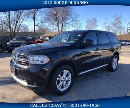 2013 Dodge Durango 4x4 3rd Row - cars & trucks - by dealer - vehicle... for sale in Derry, ME