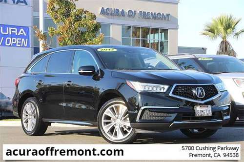 Certified*2017 Acura MDX SUV ( Acura of Fremont : CALL ) - cars &... for sale in Fremont, CA