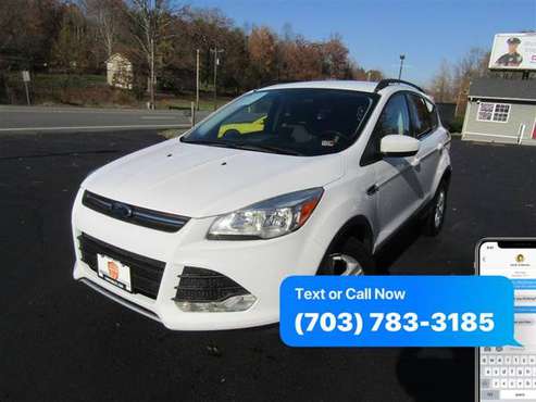 2014 FORD ESCAPE SE ~ WE FINANCE BAD CREDIT - cars & trucks - by... for sale in Stafford, VA