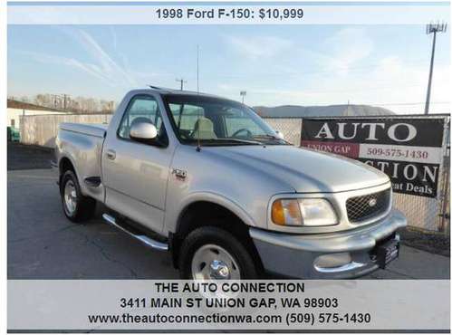 1998 Ford F-150 Short Box Step Side 4WD - cars & trucks - by dealer... for sale in Union Gap, WA