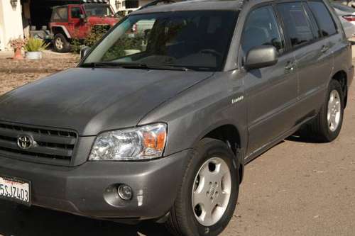 2006 Toyota Highlander Limited SUV Sunroof V6 A/C for sale in Ramona, CA