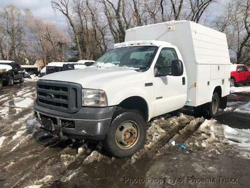 2007 Ford F-350 f350 f 350 XL 4WD LB DRW Truck DIESEL ENCLOSED UTILITY for sale in South Amboy, PA
