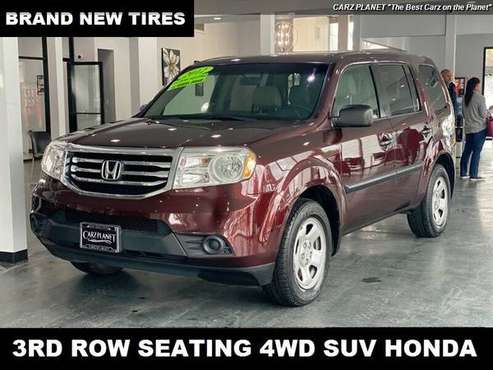 2012 Honda Pilot 4x4 LX 4WD SUV 3RD ROW SEATING NEW TIRES HONDA... for sale in Gladstone, OR