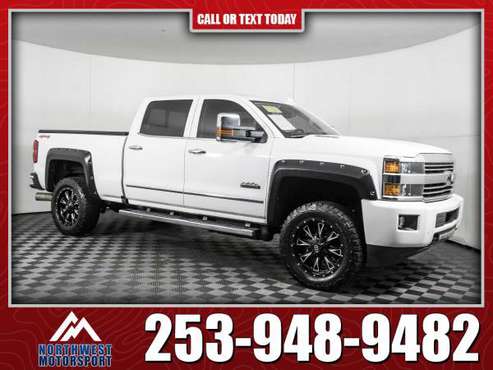 Lifted 2016 Chevrolet Silverado 2500 High Country 4x4 - cars & for sale in PUYALLUP, WA