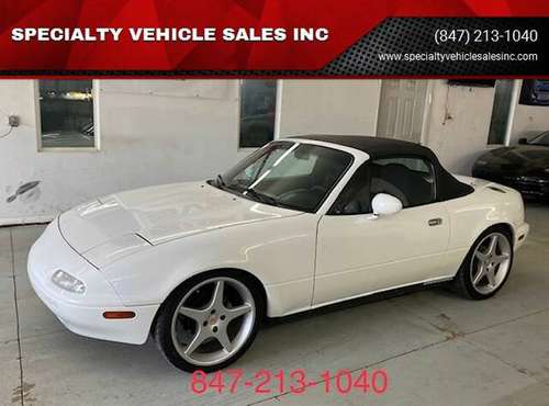 1991 Mazda MX-5 Miata CONVERTIBLE WITH ONLY 40K MILES - cars for sale in SKOKIE, WI
