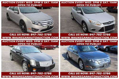 2010 FORD FUSION/2013 FORD FOCUS/2007 CADILLAC CTS/2011 FORD FUSION... for sale in WAUKEGAN, IL