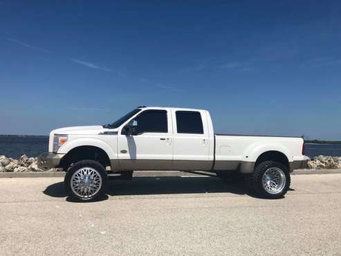 SUPER CLEAN LIFTED KING RANCH F350 DUALLY 6.7 POWERSTROKE DIESEL for sale in Boca Raton, FL