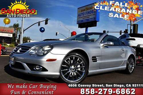 2008 Mercedes-Benz SL-Class SL550,Roadster,Low Miles,Just SKU:136638 M for sale in San Diego, CA