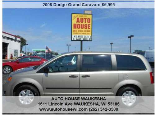 2008 Dodge Grand Caravan SE Good Miles Great Service History Nice! for sale in Waukesha, WI