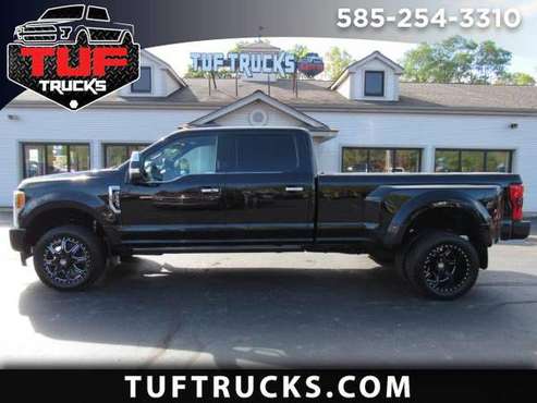 2017 Ford F-350 SD Platinum Crew Cab Diesel 4x4 - cars & trucks - by... for sale in Rush, NY