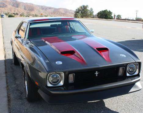 Beautiful 1973 Ford Mustang Coupe - cars & trucks - by owner -... for sale in Desert Hot Springs, CA