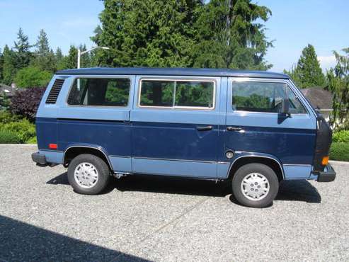 1984 Volkswagen Vanagon GL Seven Passenger Original Owner Van for sale in Bothell, WA