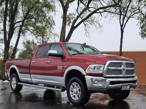 2014 RAM 3500HD Laramie 🔥Long Box Crew Cab🔥 - cars & trucks - by... for sale in Minneapolis, IA