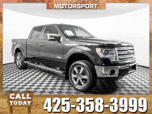 *WE BUY CARS* 2013 *Ford F-150* Lariat 4x4 for sale in Lynnwood, WA