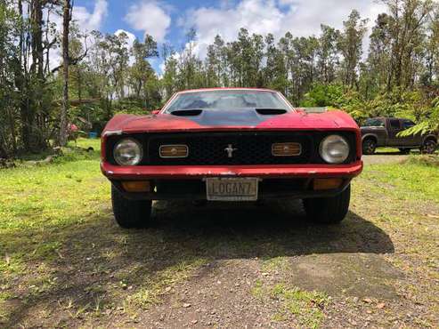 1972 Mustang Mach1 - cars & trucks - by owner - vehicle automotive... for sale in Mountain View, HI