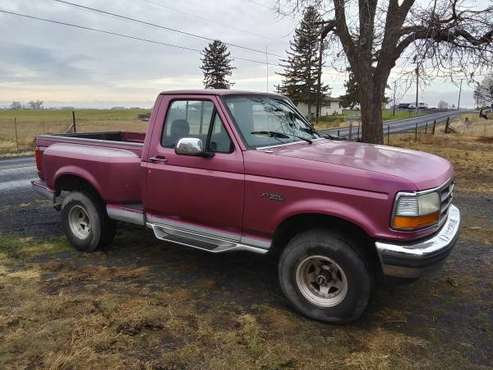 1992 Ford F150 4x4 Flareside - cars & trucks - by owner - vehicle... for sale in Moses Lake, WA
