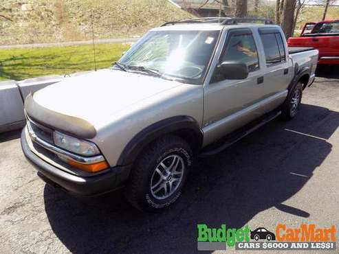 2003 Chevrolet Chevy S-10 Crew Cab 123 WB 4WD LS for sale in Norton, OH