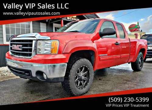 -- 2008 GMC Sierra 1500 4WD SLE Extended Cab -- Guaranteed Approval for sale in Spokane Valley, WA