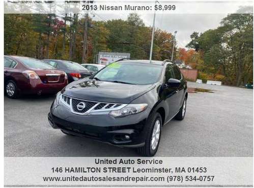 2013 NISSAN MURANO HAS ONLY 113k MILES VERY CLEAN INSIDE OUT - cars... for sale in leominster, MA