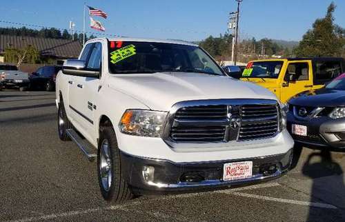 2017 Ram 1500 Big Horn Truck - cars & trucks - by dealer - vehicle... for sale in Fortuna, CA
