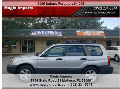 2005 Subaru Forester (Natl) 4dr 2.5 X Auto - cars & trucks - by... for sale in Melrose, FL