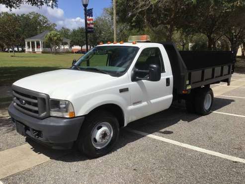 2004 FORD F350 DUMP TRUCK / LIFT GATE for sale in FOLEY, FL