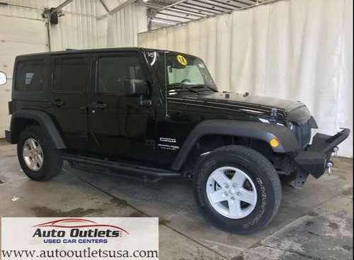 2018 Jeep Wrangler Jk Unlimited Sport 4WD 31, 622 Miles - cars & for sale in Wolcott, NY