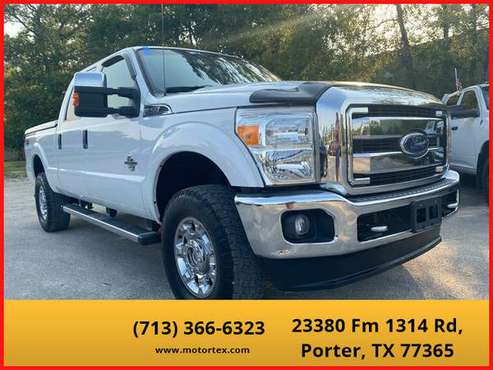 2015 Ford F250 Super Duty Crew Cab - Financing Available! - cars &... for sale in Porter, TX